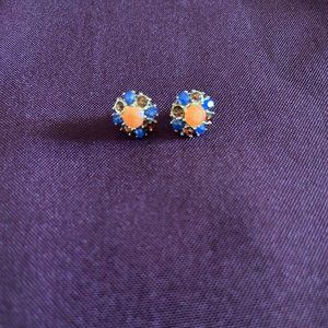 Francesca’s Gold-Tone Multi-Color Faux Gem Stud Earrings {DEAL!🌹3 for $15🌷}
